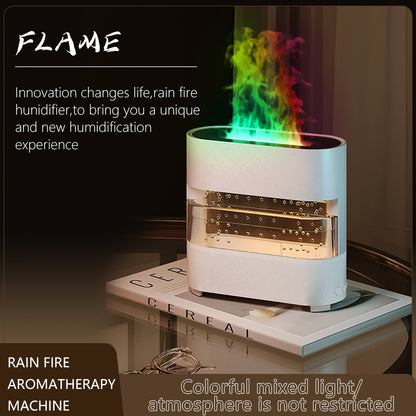 WemTool -  Luftbefeuchter + Diffusor für ätherische Öle + Flammeneffekt